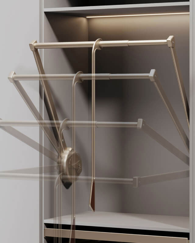 Soft-close Liftable Hanger